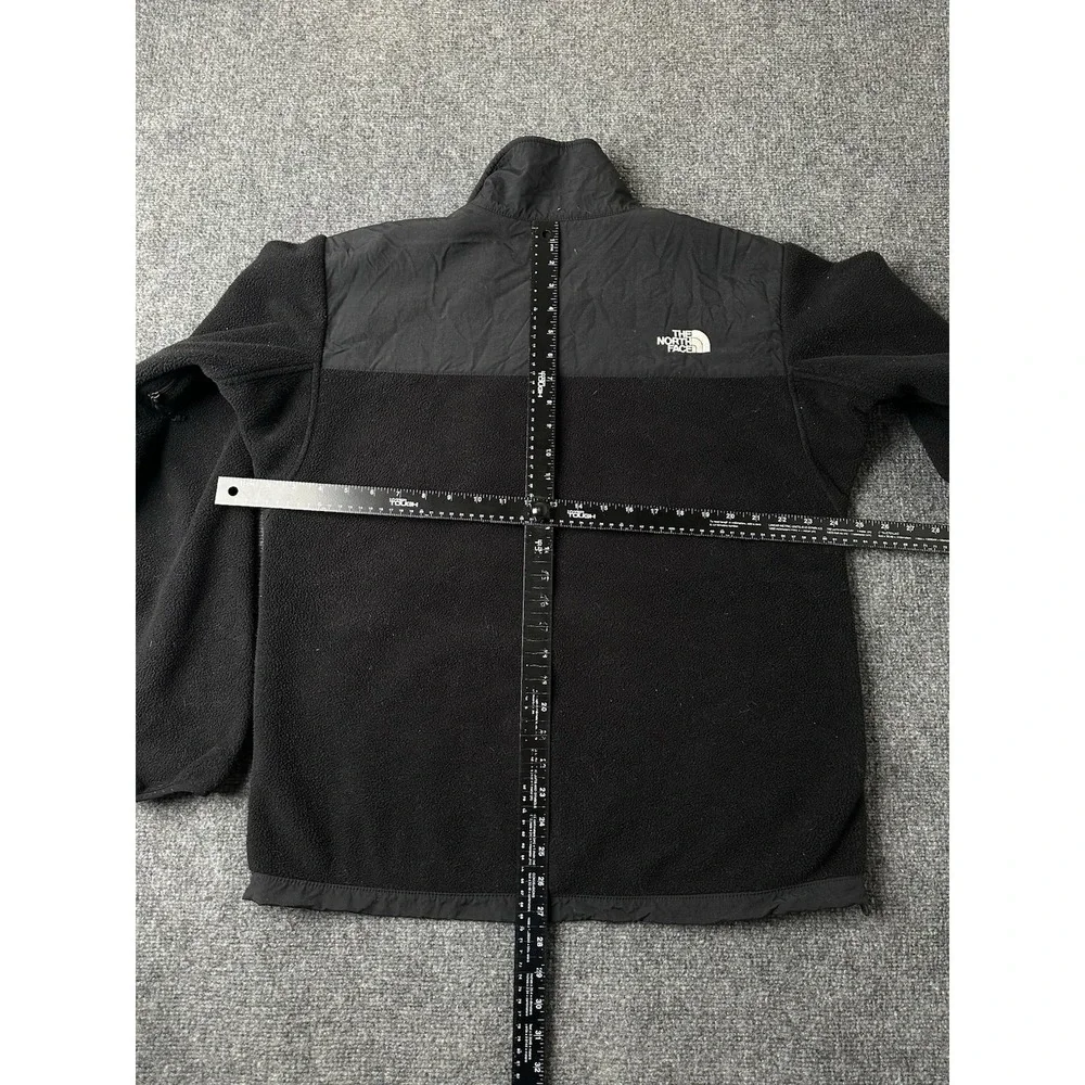 Mens Fleece The North Face Denali Black Full Zip Jacket, Size M